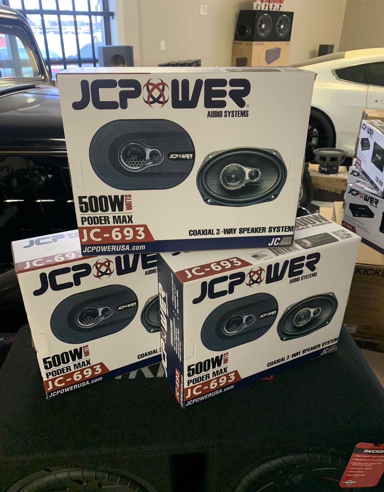 Jc Power Car Audio . 6x9 Car Stereo Speakers . High Quality 500 watts . Blowout Sale $35 A Pair While They Last . New