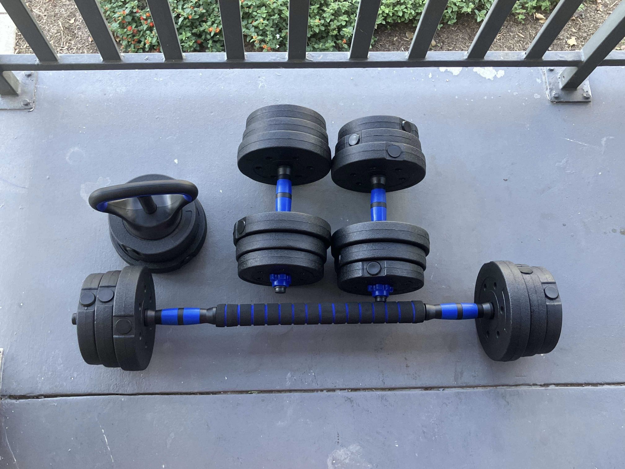 44lb adjustable Dumbbells