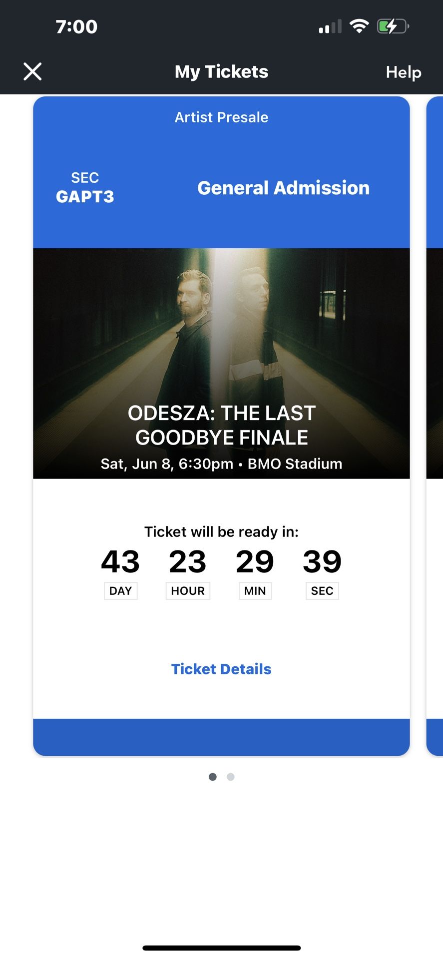 2x Odesza Tickets: June 8th - The Last Goodbye Finale Tour