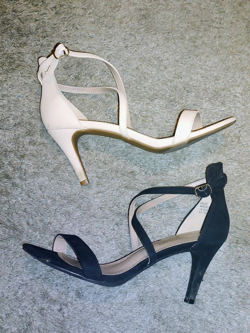 2 Pair Of Size 8.5 Dream Paris Heels 
