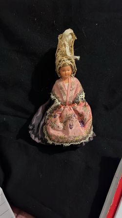 COLLECTABLE MARIN HAND MADE DOLL IN NATIVE COSTUME