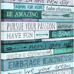 16x24 INSPIRATIONAL CANVAS