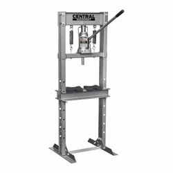 12 Ton Shop Press with Brake Attachment