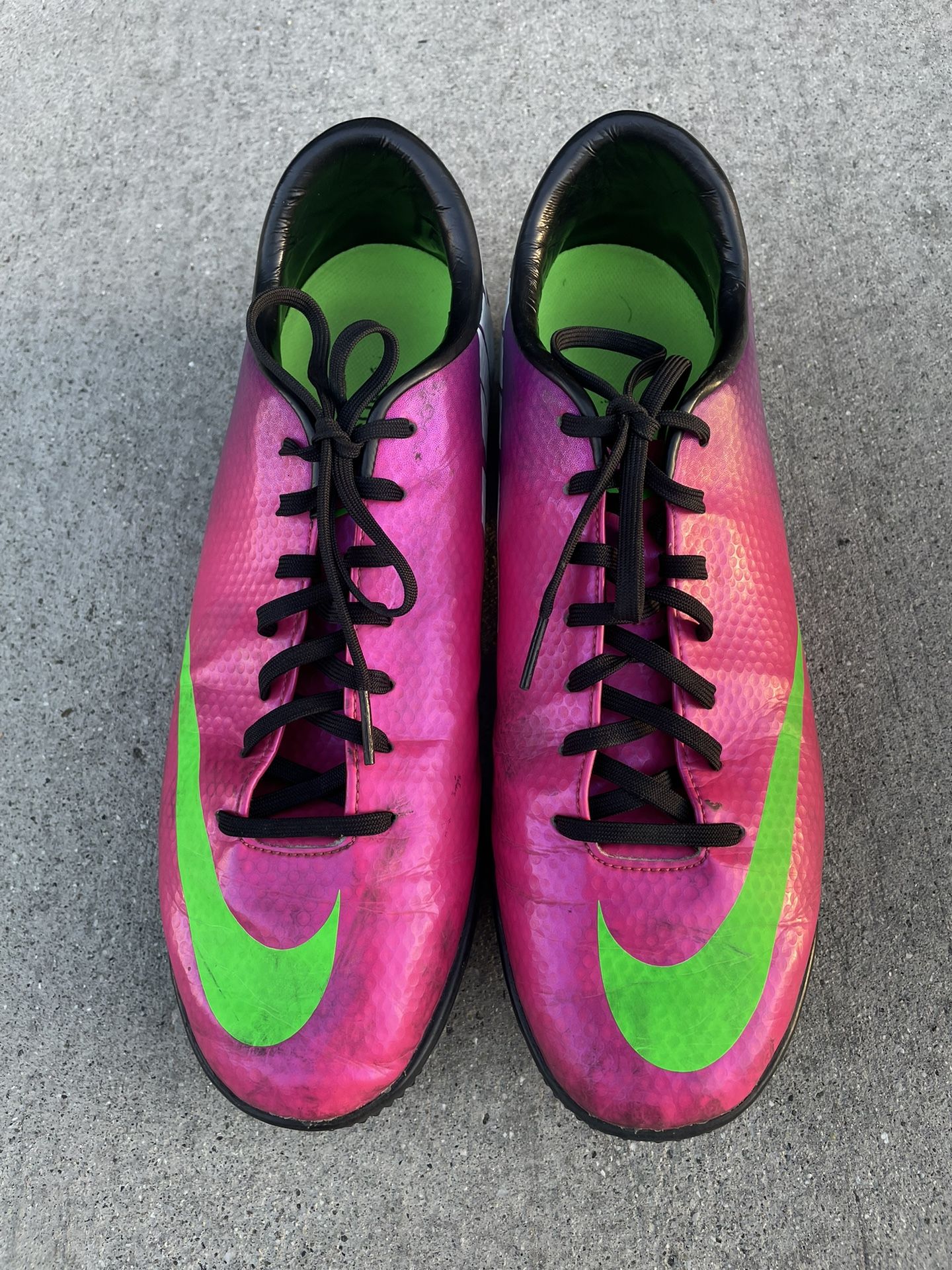 Nike Mercurial Victory IV TF Purple Soccer Indoor Futsal Men’s Size 9.5
