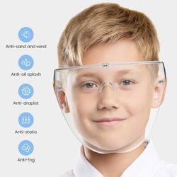 Wattne Reusable Kids Face Shield