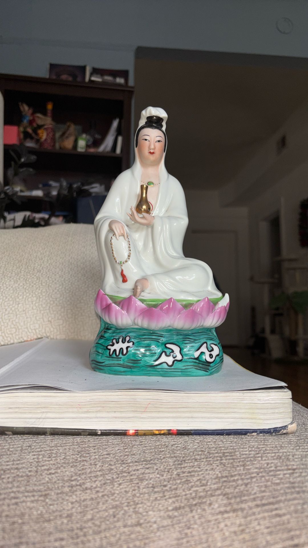 1:1 Authentic Porcelain Guanyin/Godess Of Mercy Statue