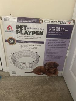 Dog play pen