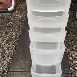 5 Drawers (different Sizes)43” Tall  “New”  Storage