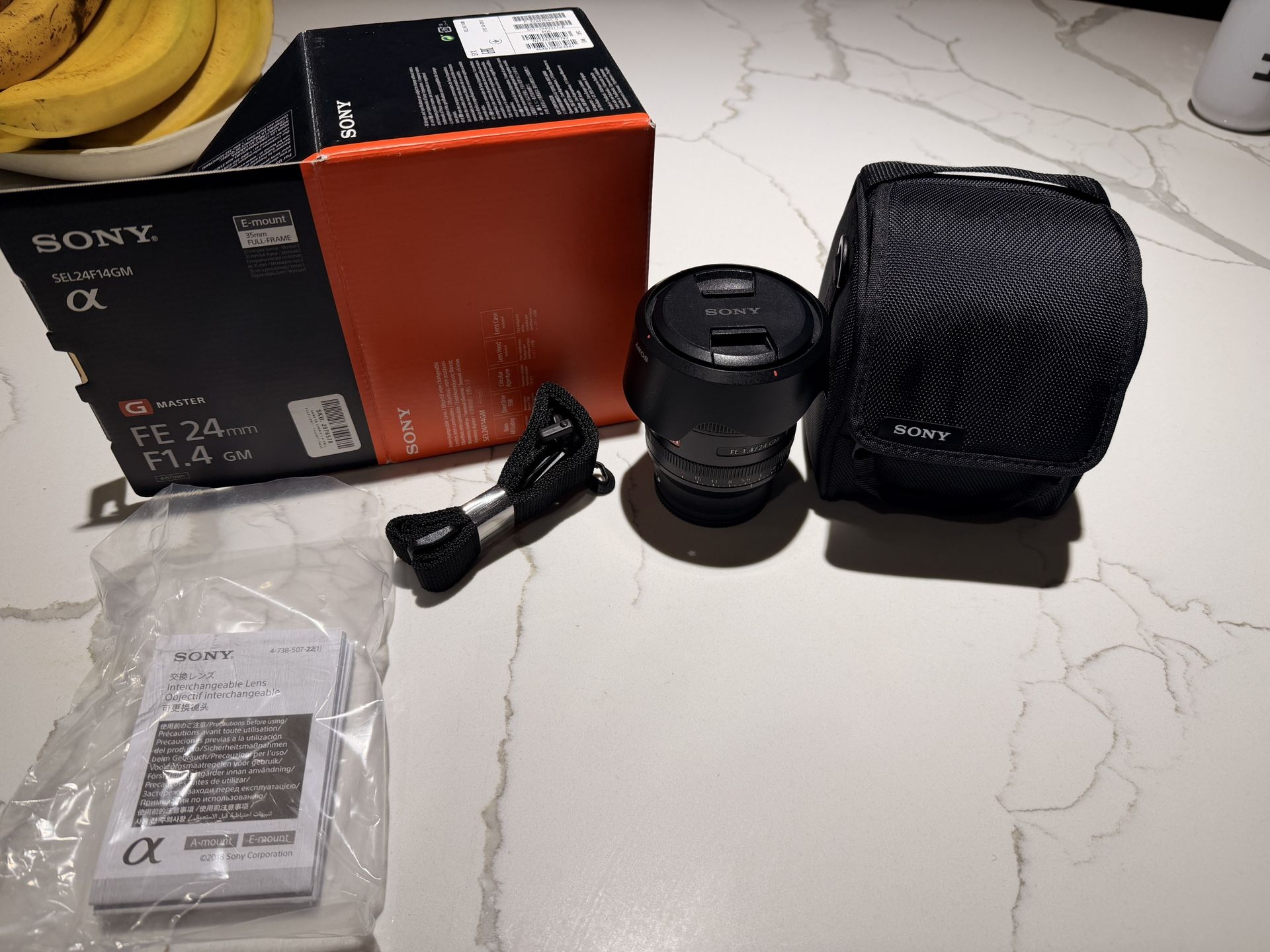 Sony 24mm 1.4 GM E-mount Lens