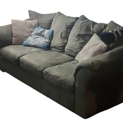 Darcy Sofa And Love Seat,  Ashley Furniture, Gray,  No Smoking No Pets