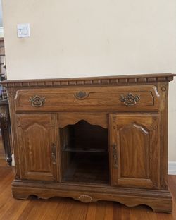 Real Wood With marble Cabinet 
