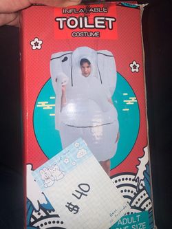 Halloween Toilet costume
