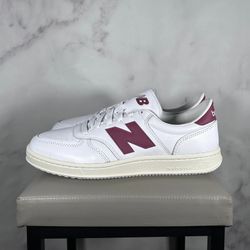NEW Men’s New Balance T500 Shoes - White Washed Burgundy - Size 7.5, 9, 9.5, 10, 10.5, 11, 11.5, 12, 13