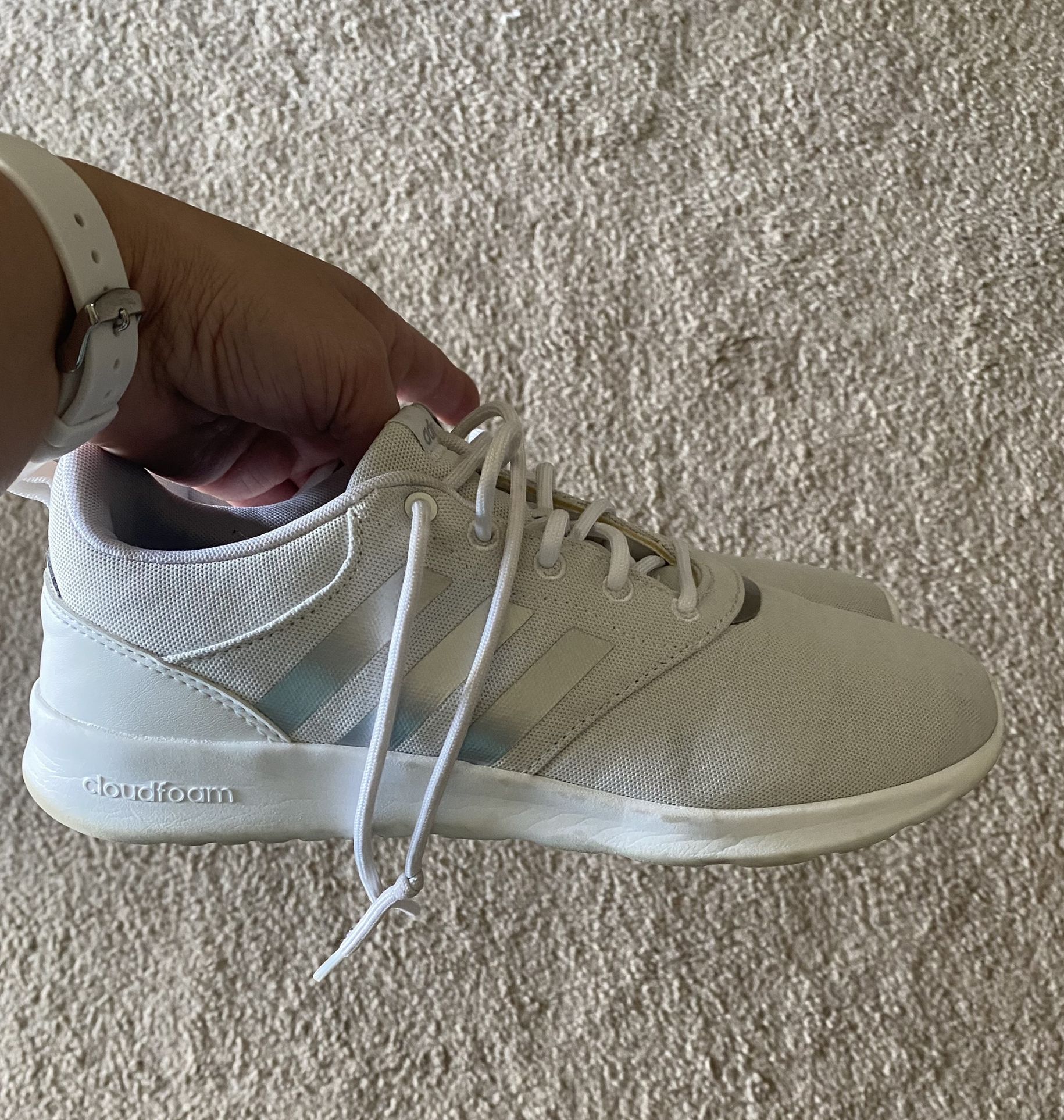 Womens White Adidas Sneakers Size 9