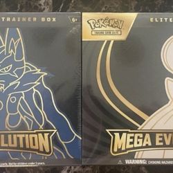 Pokemon TCG Mega Evolution Lucario + Gardevoir Elite Trainer Box (ETB)