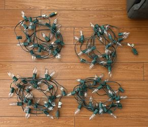 String-A-Long C9 Incandescent Christmas Lights Warm White