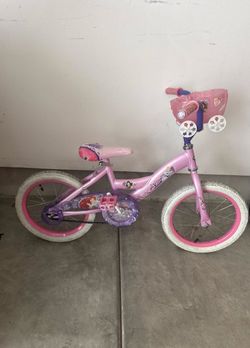 Disney Princess Kids Bike with Basket