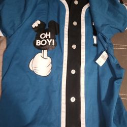 Mens Disney Jersey New Still Has Tags