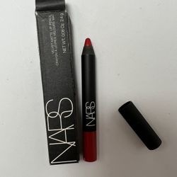 NARS Velvet Matte  Lip Pencil Mysterious Red .08oz Full Size New In Badbox
