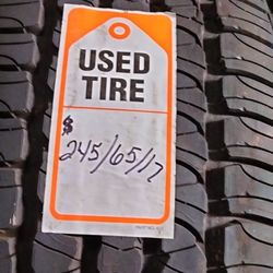 FULL SET OF GOODYEAR 345/65/17 TIRES MOUNTED AND BALANCED 