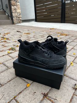 Jordan Spizike Low Black Size 5.5🔥(Pickup Today!)