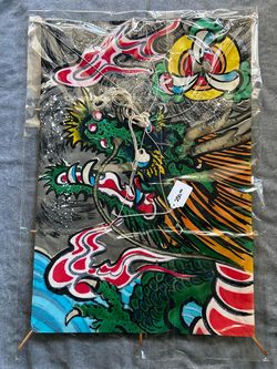 Vintage 90’s Japanese kite “Dragon”