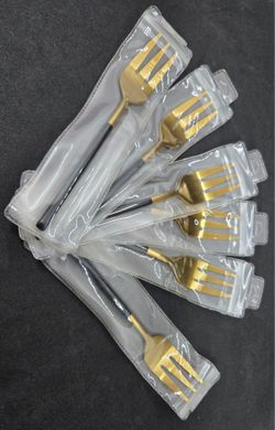 Gold Plated Dessert Forks