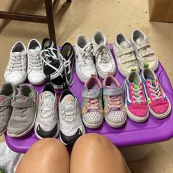 Girls Tennis  Size 10 And 9