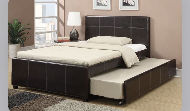 Full Size Frame And Mattresses 