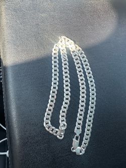Curb 925 silver chain 22 inch