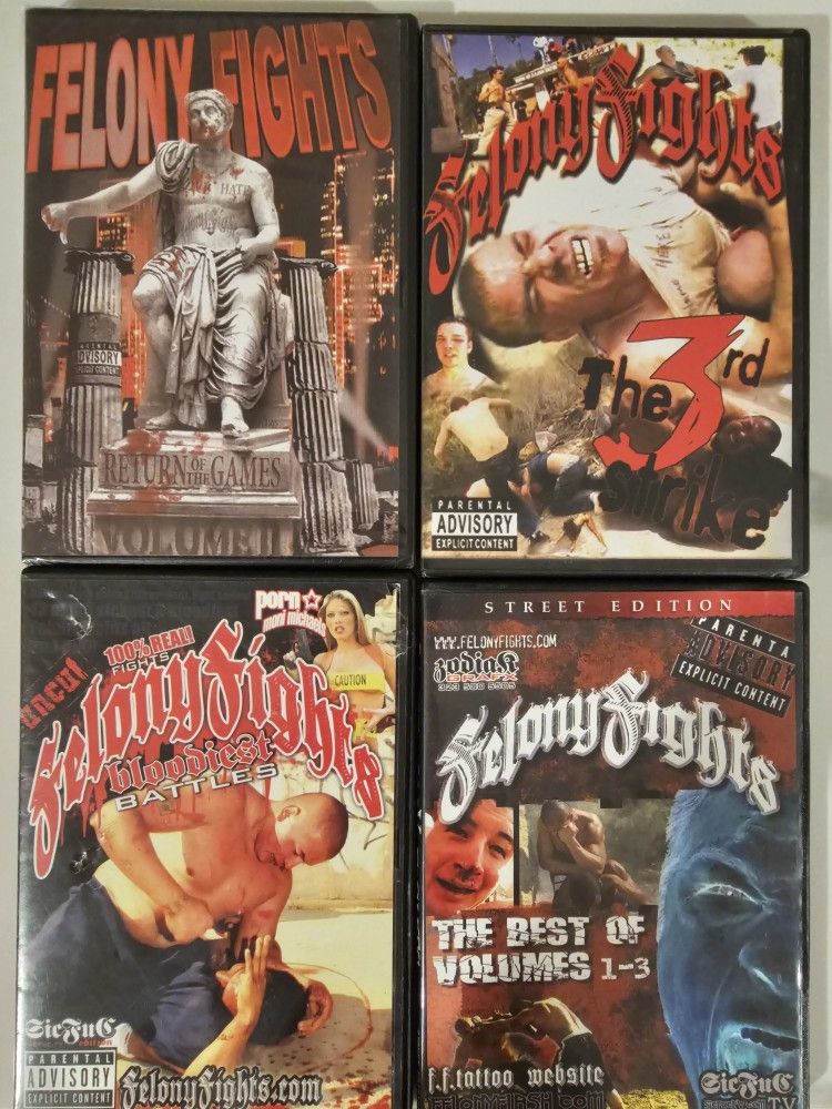 Felony Fights Dvds
