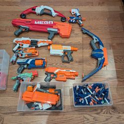 Nerf guns and bullets - all of it