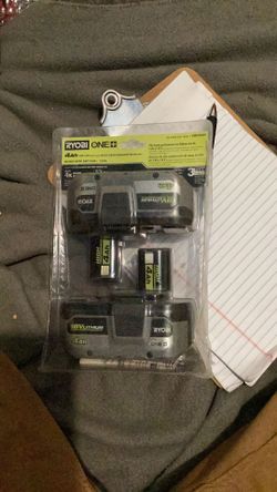 Ryobi Lithium-ion High Performance Battery 2pack
