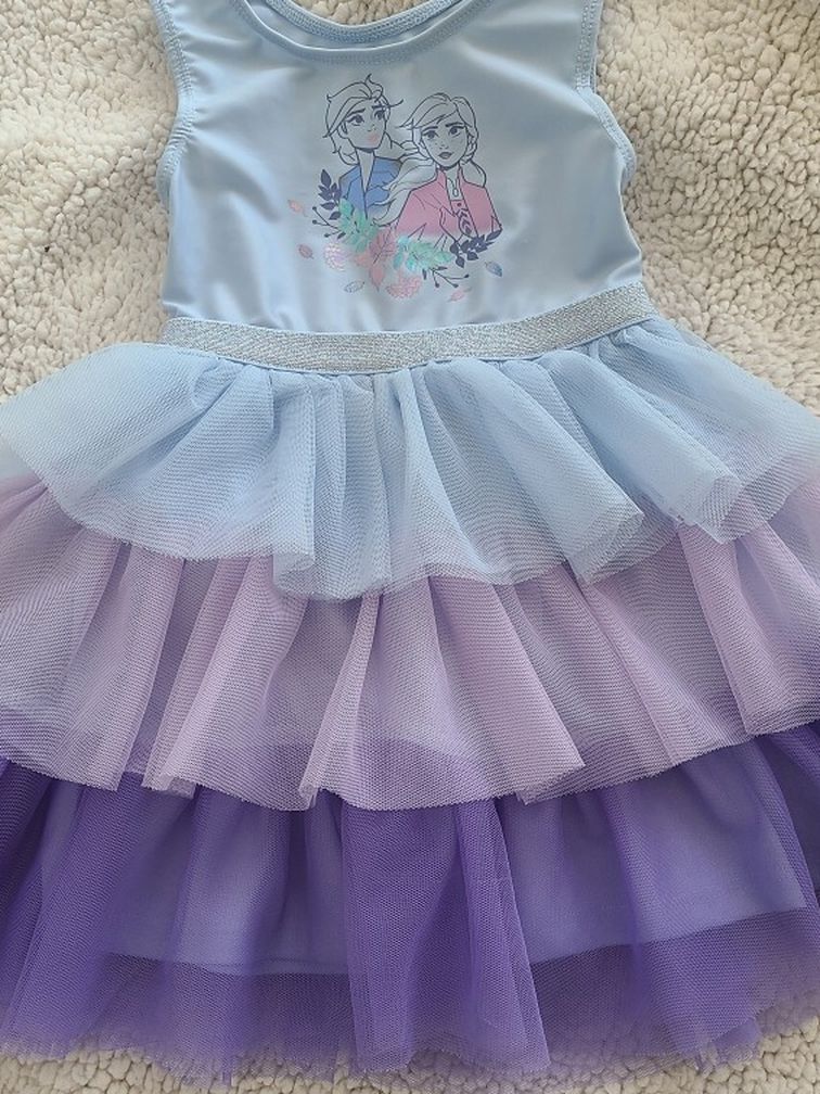 Frozen Ombre Style Tulle Dress 2T