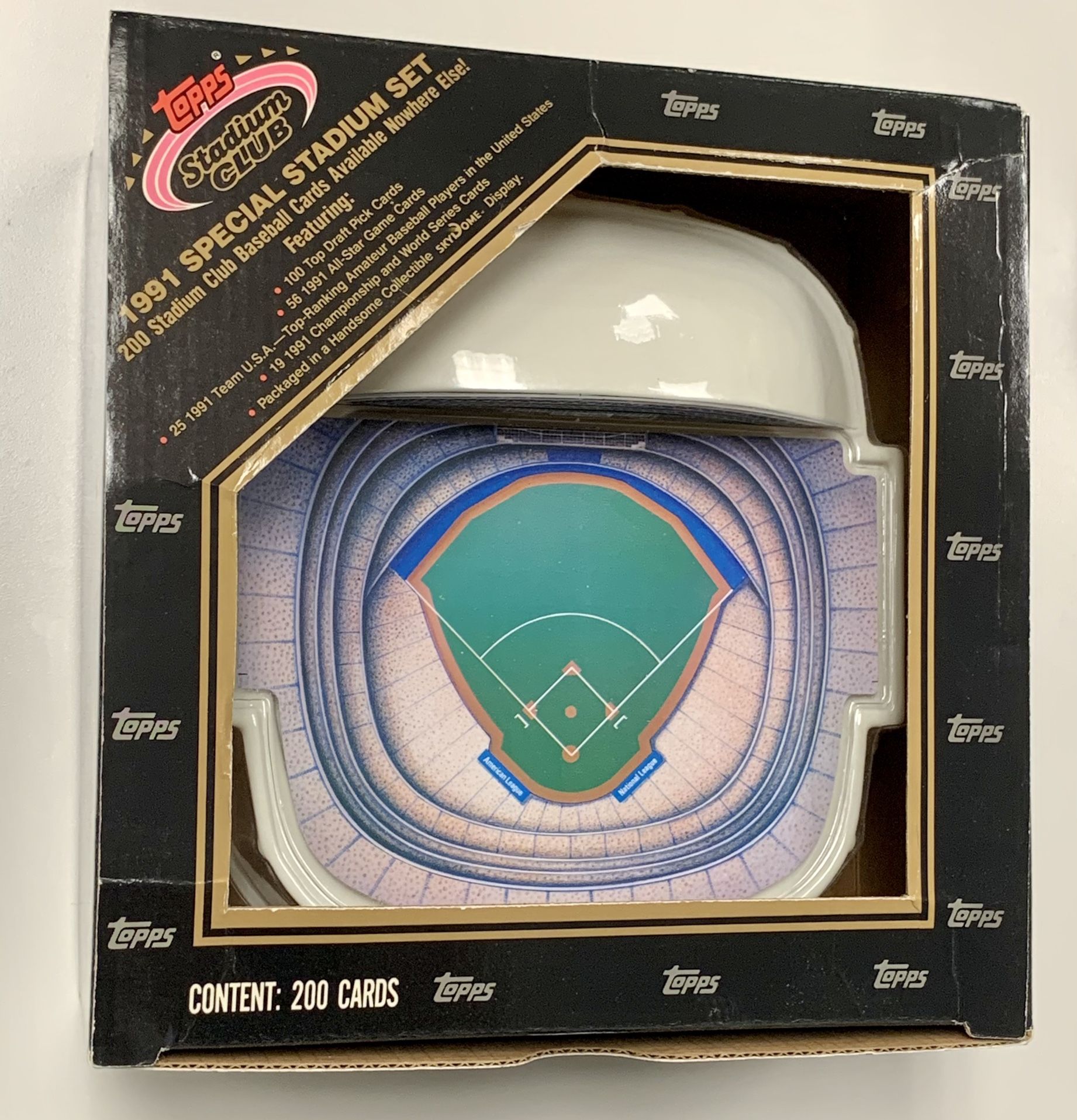 1991 MLB Topps Stadium Club Special Set 200-Cards Vintage First Year Collection