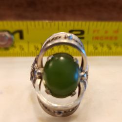 Vintage Jade Ring. 5.5