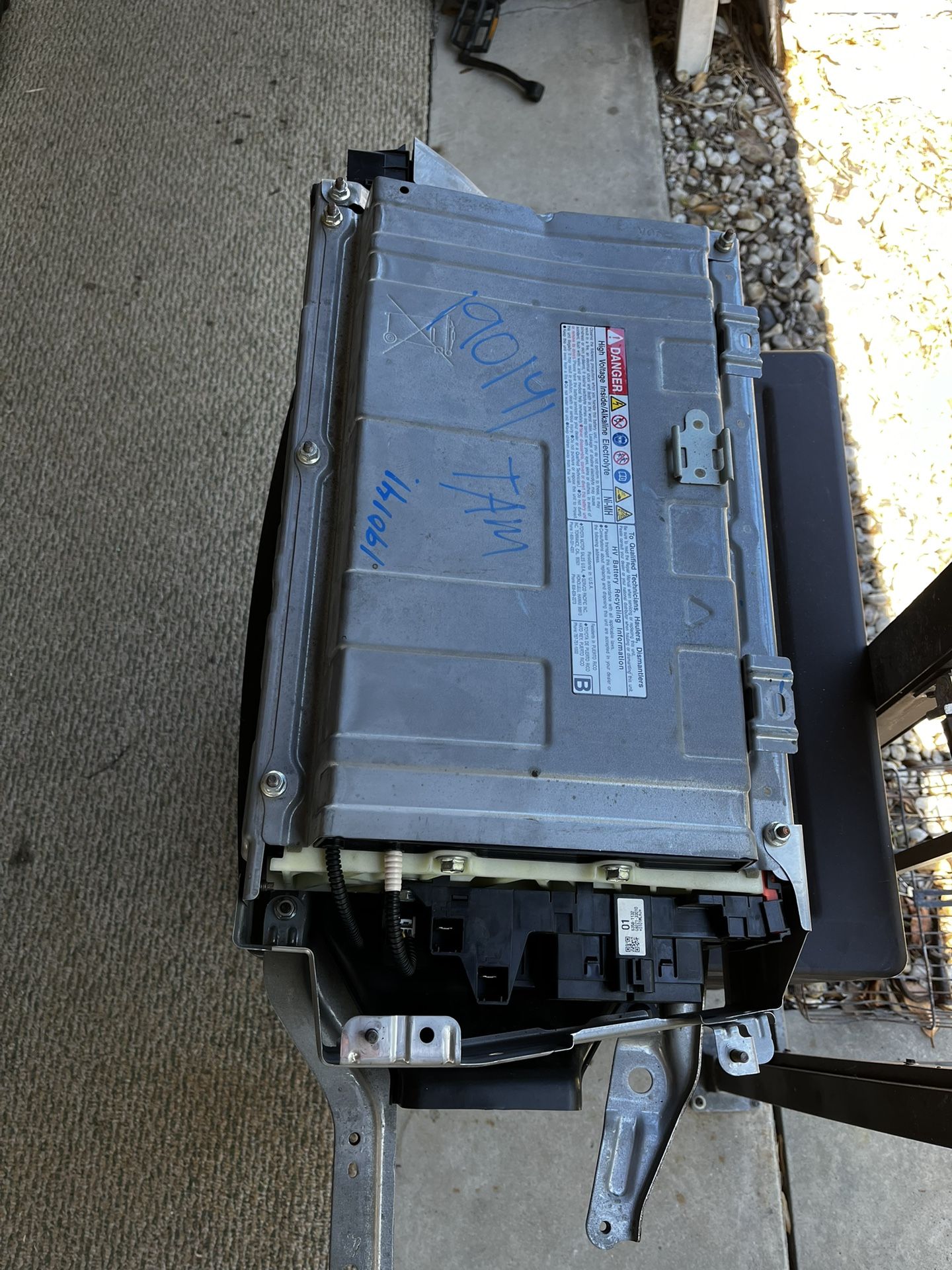 hybrid battery Prius C 2012,fully refurbished at 190k miles,all cells between 7.6-8.0 v