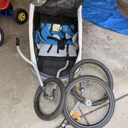 Everyday Two Seater Bike And Run Trailer
