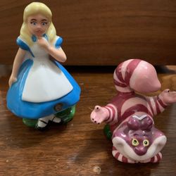 Disney Alice in Wonderland Salt and Pepper Shakers