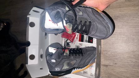 Jordan 5 off white muslin