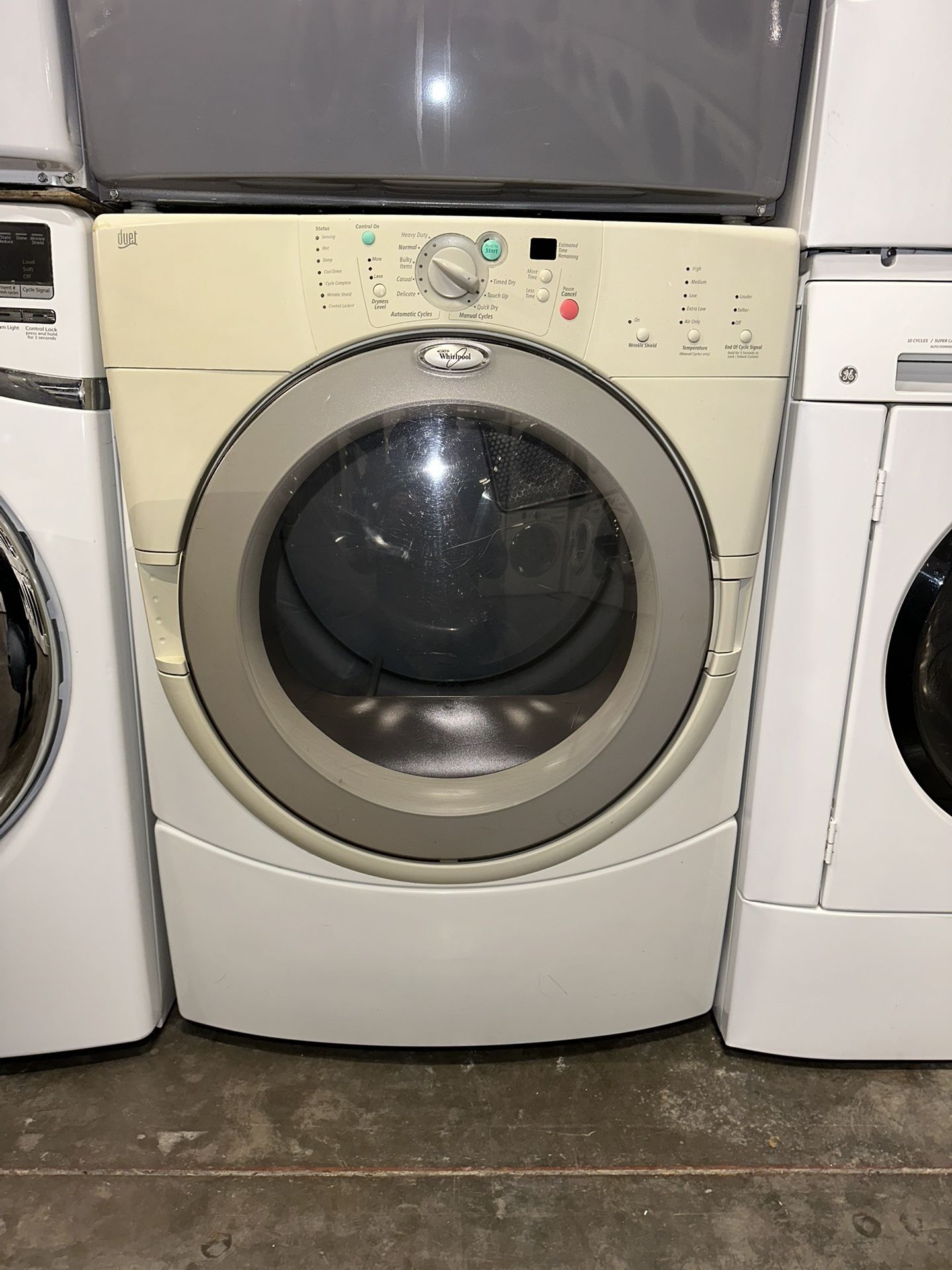 WHIRLPOOL STACKABLE ELECTRIC DRYER