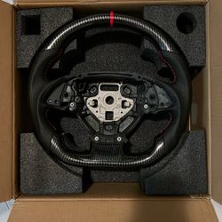 C7 Corvette Carbon Fiber Steering Wheel 
