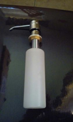 Crome Soap Dispenser