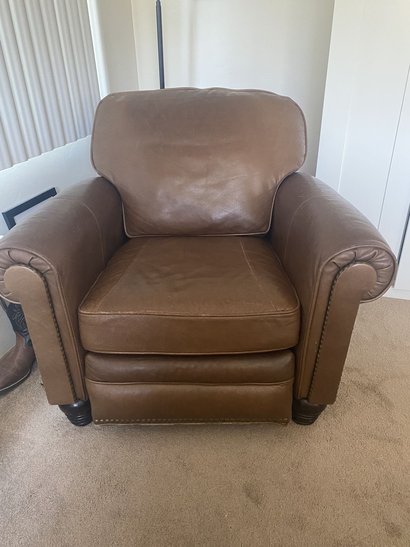 Leather Recliner Chair
