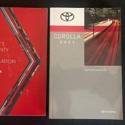 2021 Toyota Corolla Owners Manual