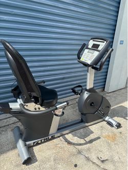 True recumbent. Bike