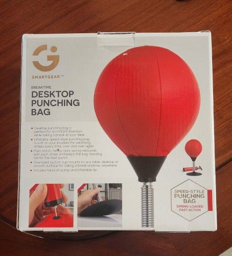 desktop punching bag 