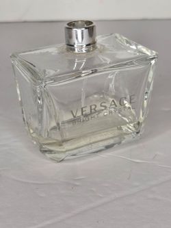 Versace Bright Crystal Eau de Toilette 3.0oz 90ml Spray Bottle Partial No Cap