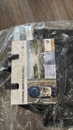 New 2026 I4 Original BMW front Floor Mats New in Package