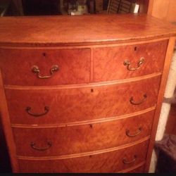 Antique Birdseye Maple Dresser